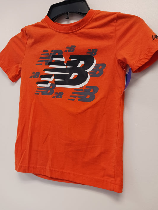 orange New Balance Sports Tshirt, 7 B