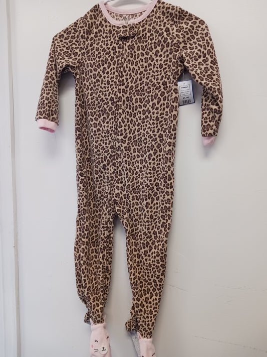 Brown/Pink Cheetah Carters Sleeper, 4T G