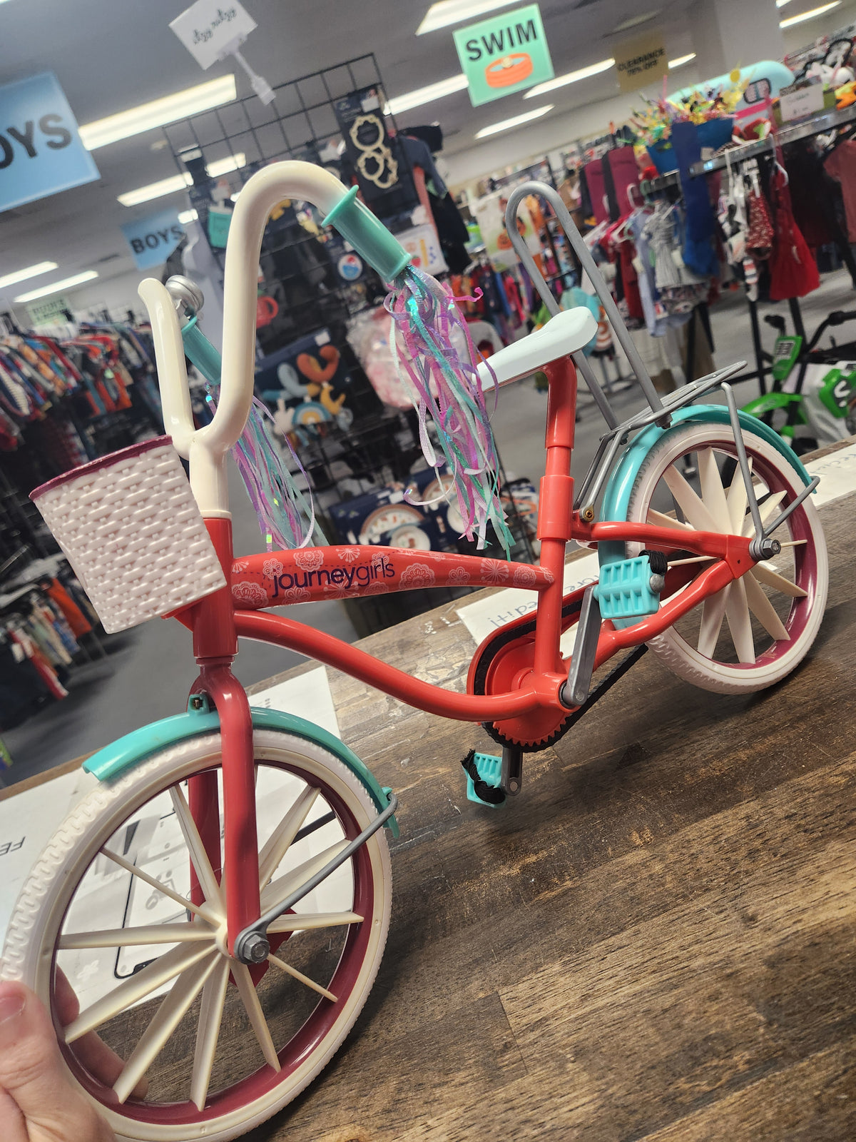 Pink Journey Girls 18in Doll Bicycle