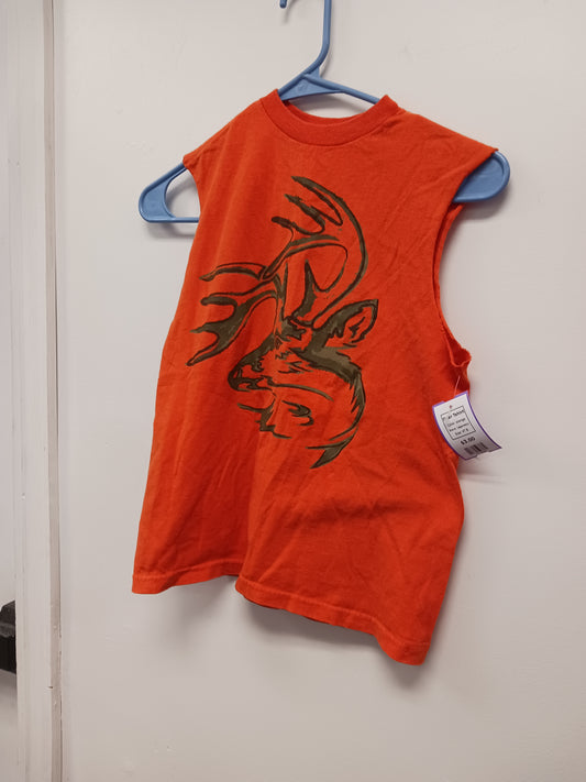 orange Legendary Deer Tshirt, 4T B