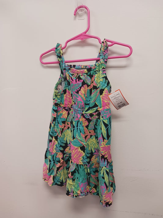 green/pink  Summer Dress, 2T G