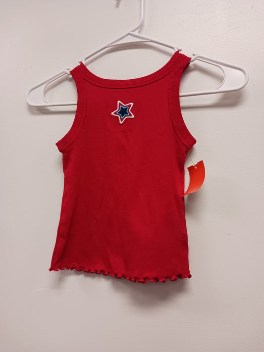 Red Way To Celebrate Tank Top, 6 G