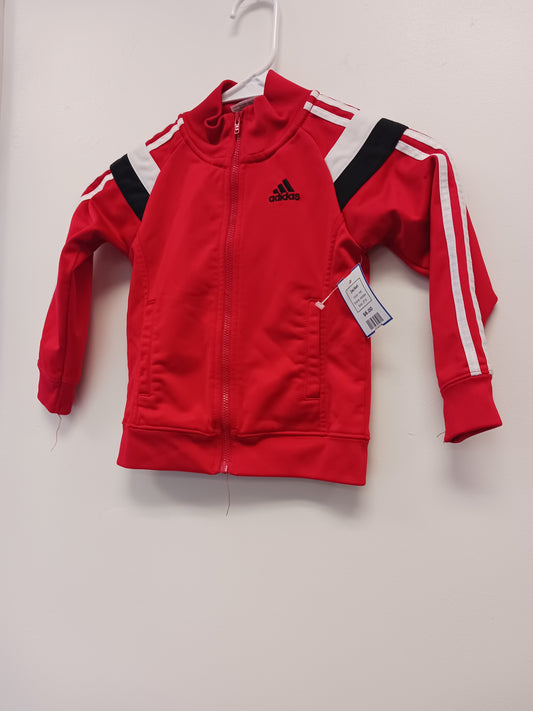 red Adidas Jacket, 2T B