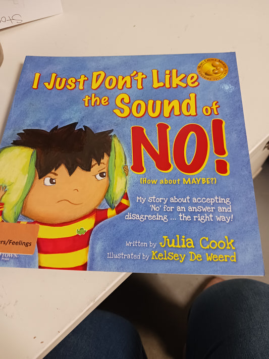I just dont like the sound of NO Book