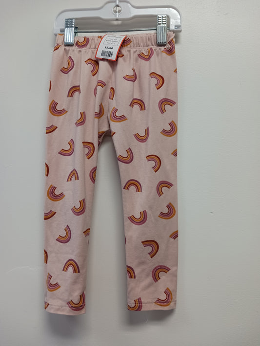Pink Btween Rainbow Leggings, 4T G