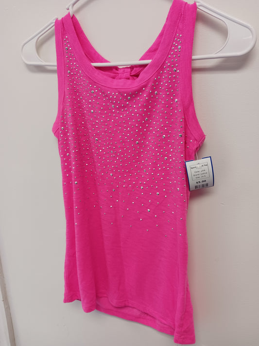 pink Justice Sparkle Tank Top, 14 G