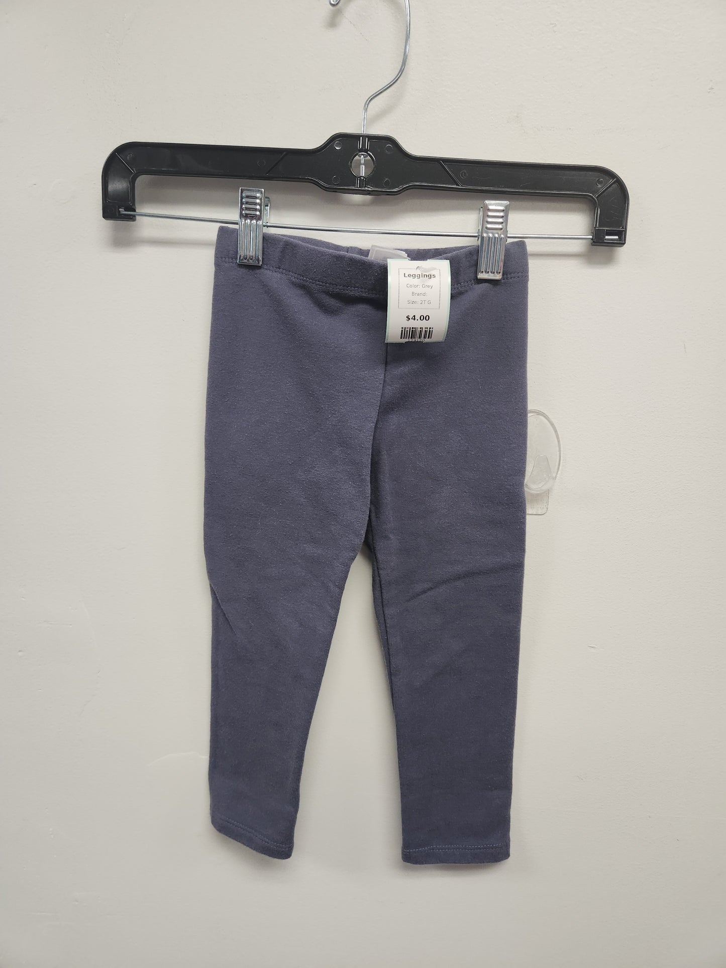Grey  Leggings, 2T G