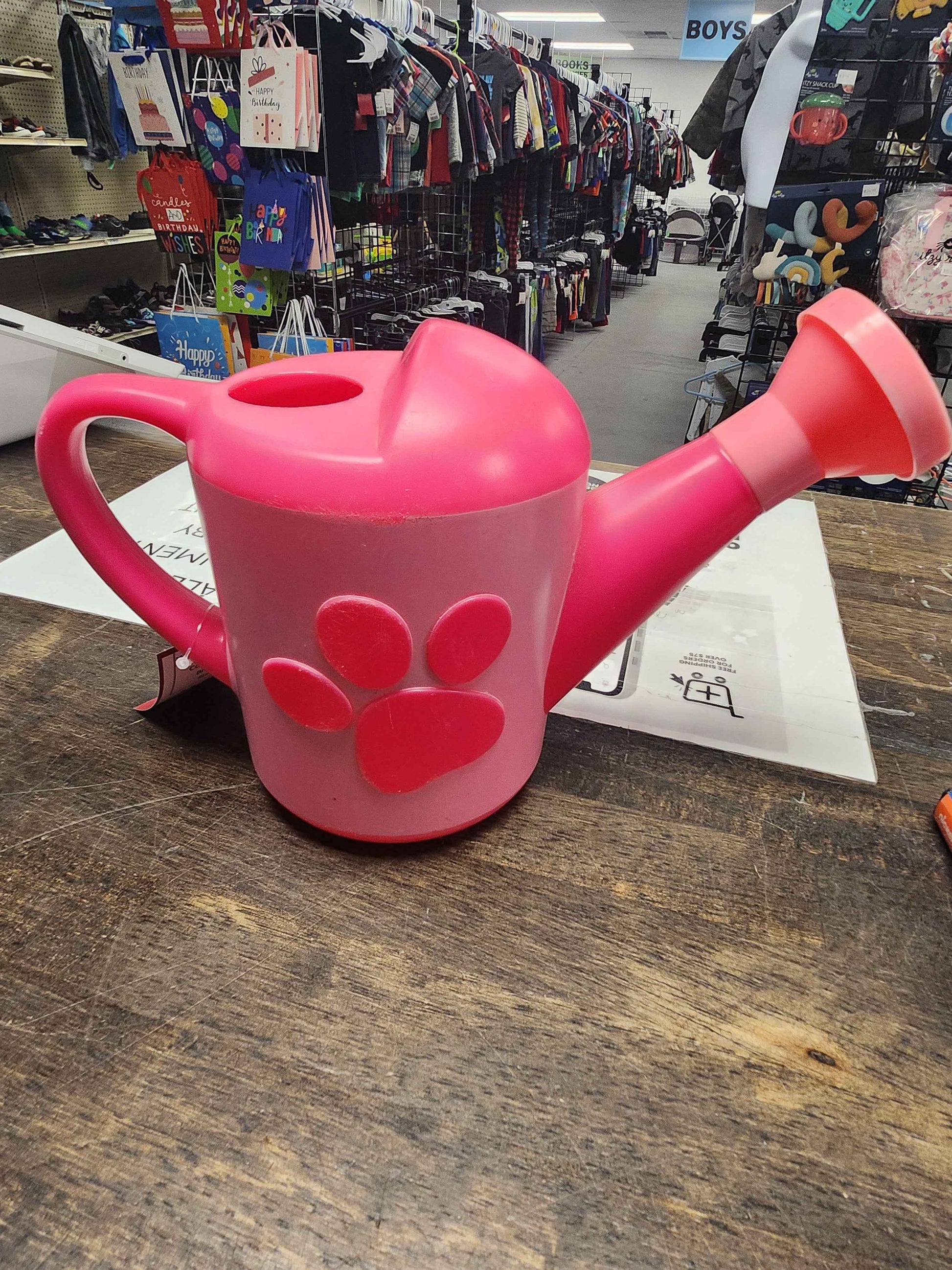 Pink  Watering Can