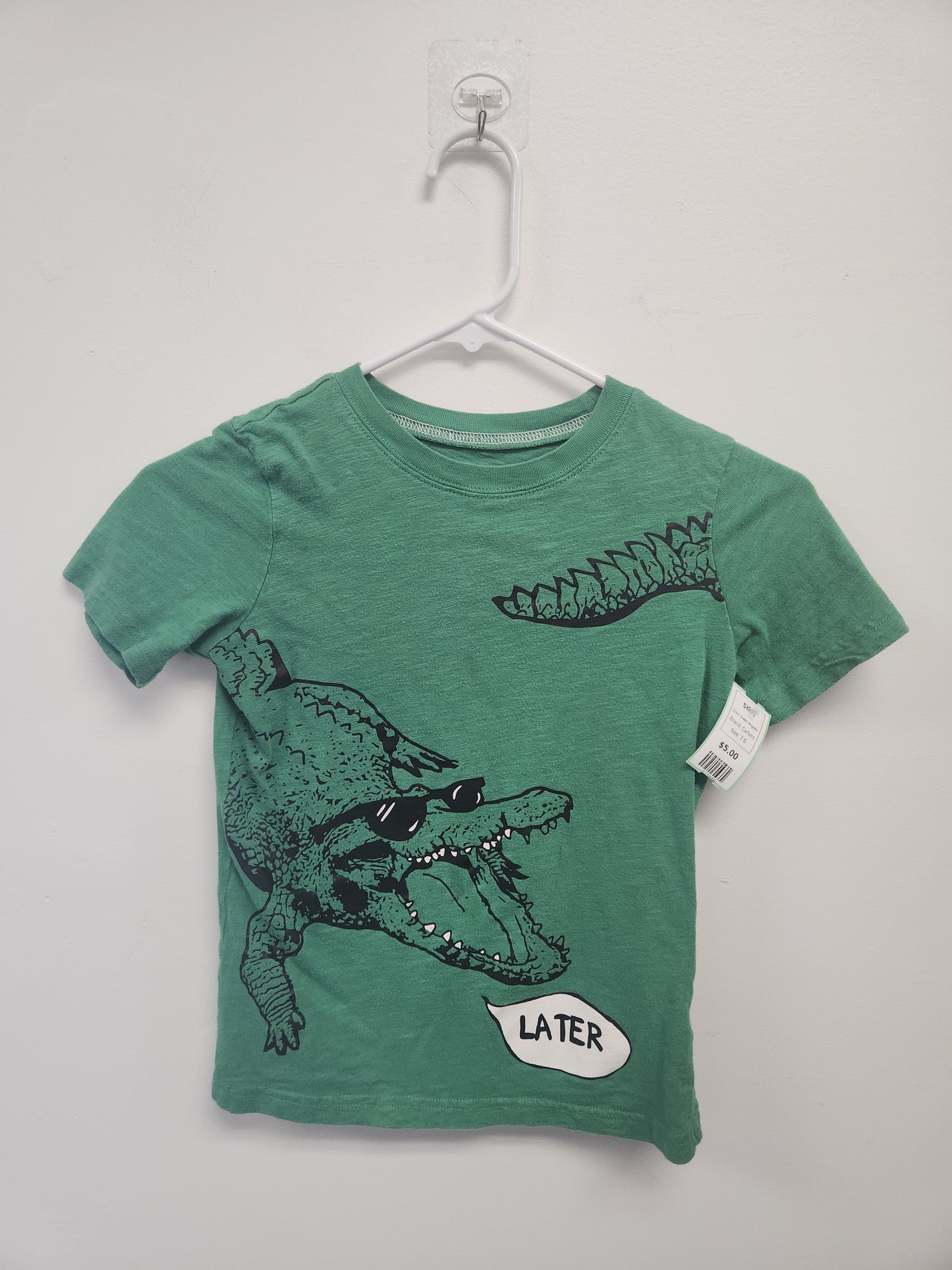 Green Alligator Carters Shirt, 7 B
