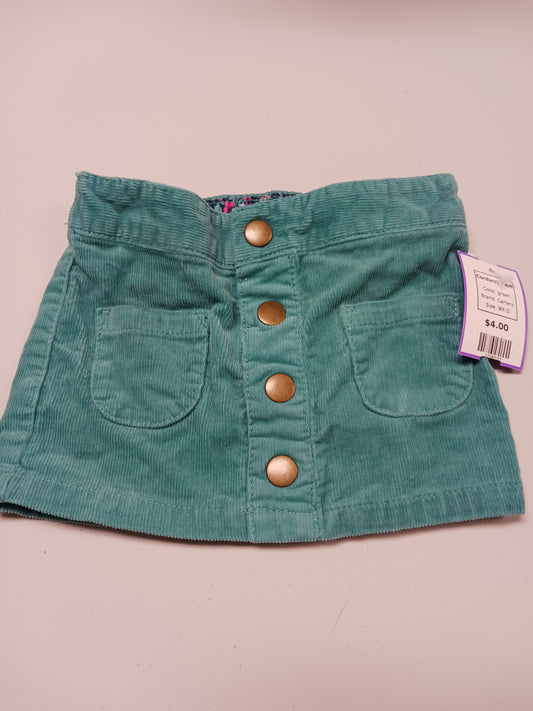 green Carters Corduroy Skirt, 9M G