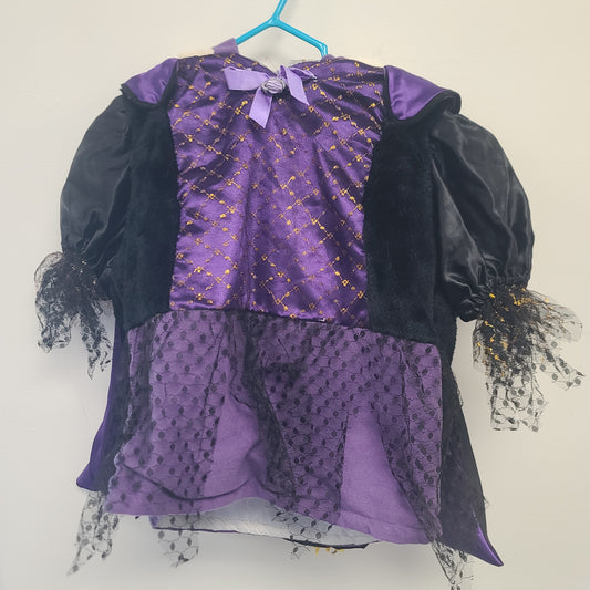 Black/Purple  Witch Costume, 4T G
