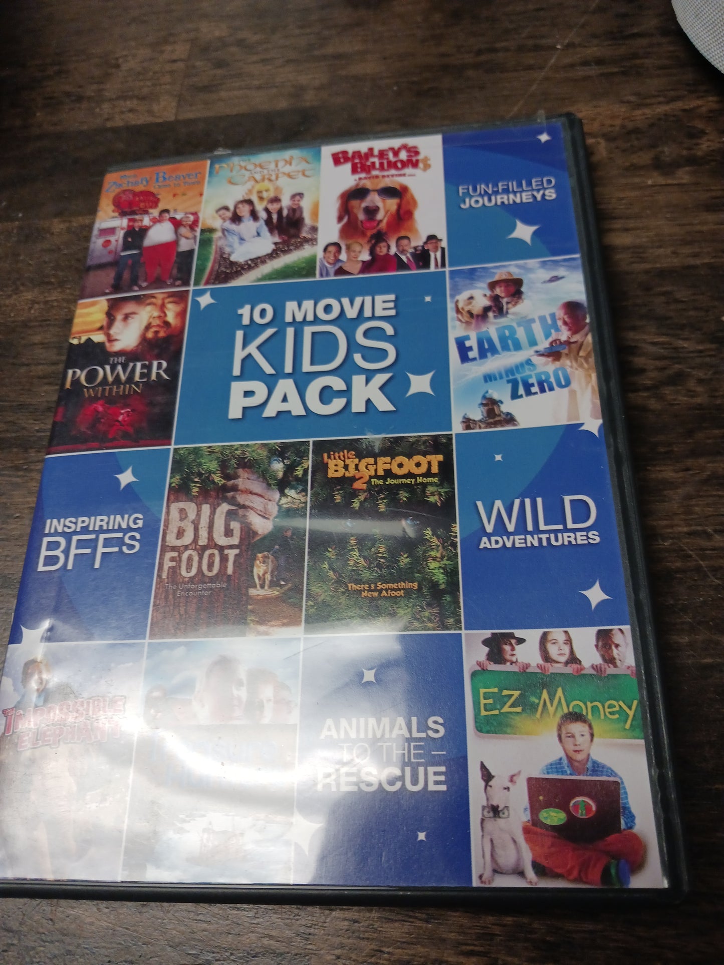 10 Movie Kids Pack DVD