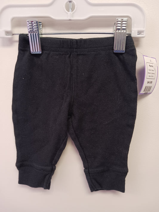 Black Carters Pants, 3M B
