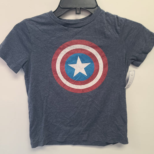 Navy Captain America Old Navy Shirt, 6 B