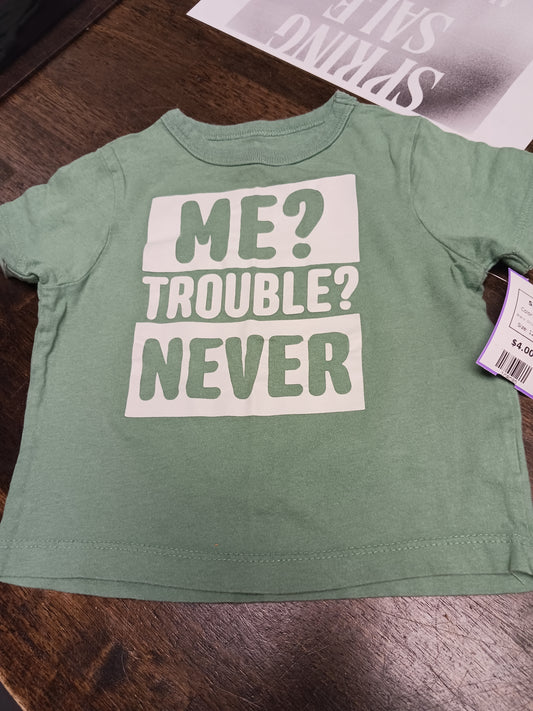 Green Childrens Place Shirt, 12M B