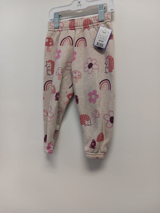 Tan/Pink Rainbow/Mushroom Garanimals Pants, 18M G