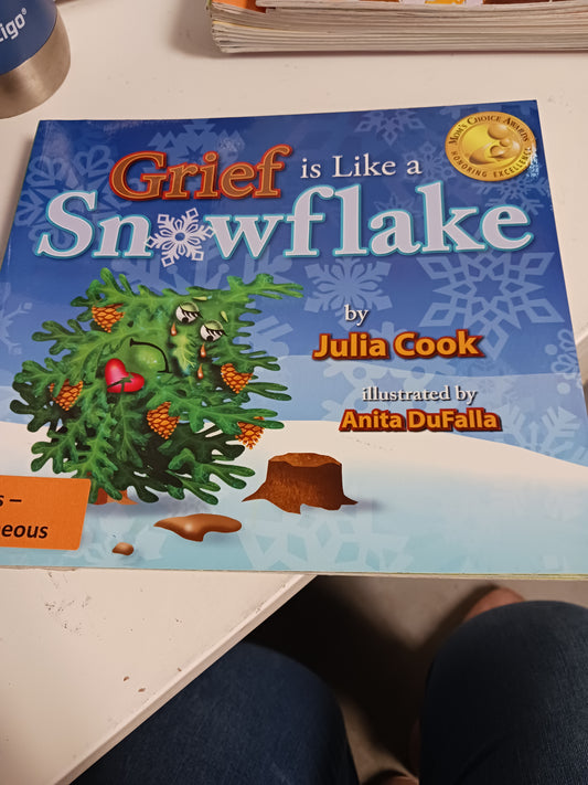 Grief is like a Snowflake book