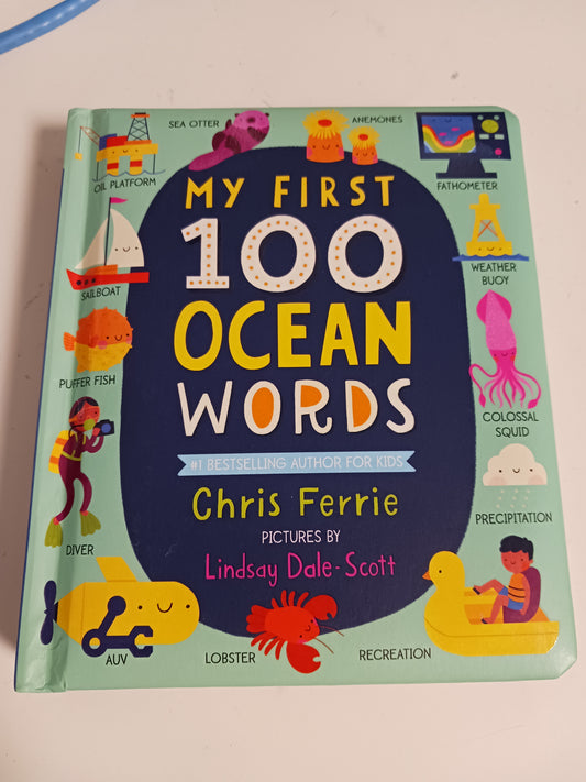 My First 100 Ocean Words book