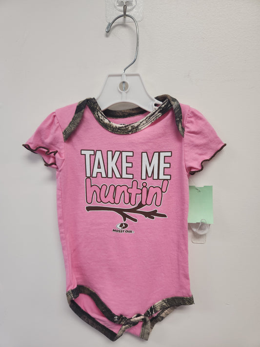 Pink/Camo Mossy Oak Onesie, 3M G
