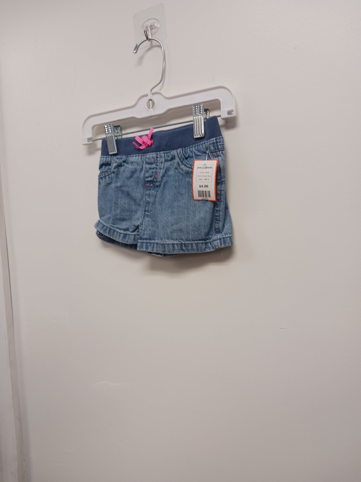 Blue Jumping Bean Jeans Shorts, 18M G