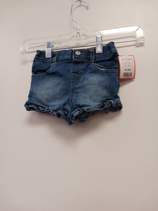 Blue Garanimals Jean Shorts, 18M G