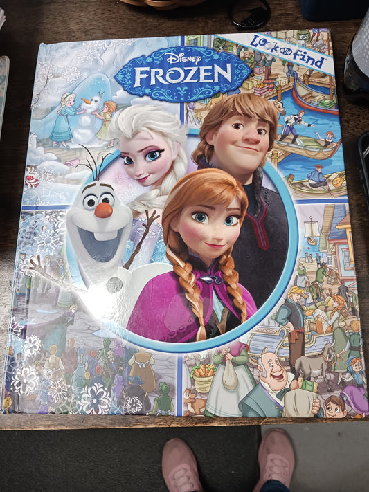 Frozen Look and Find book