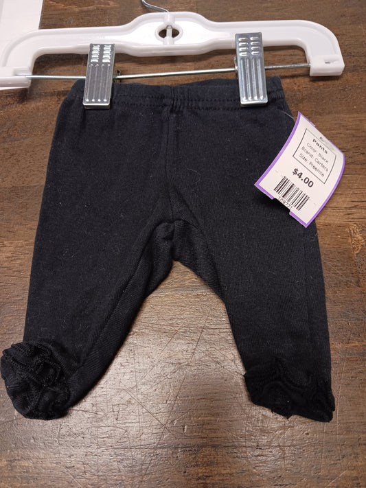 Black Carters Pants, Preemie