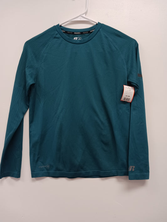 Blue Russell Longsleeve Shirt, 10-12 B