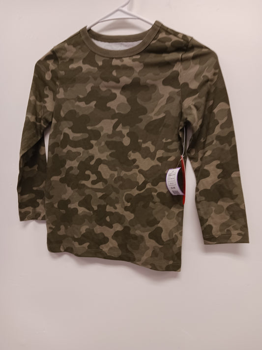 Green Camo Wonder Nation Longsleeve Shirt, 6 B