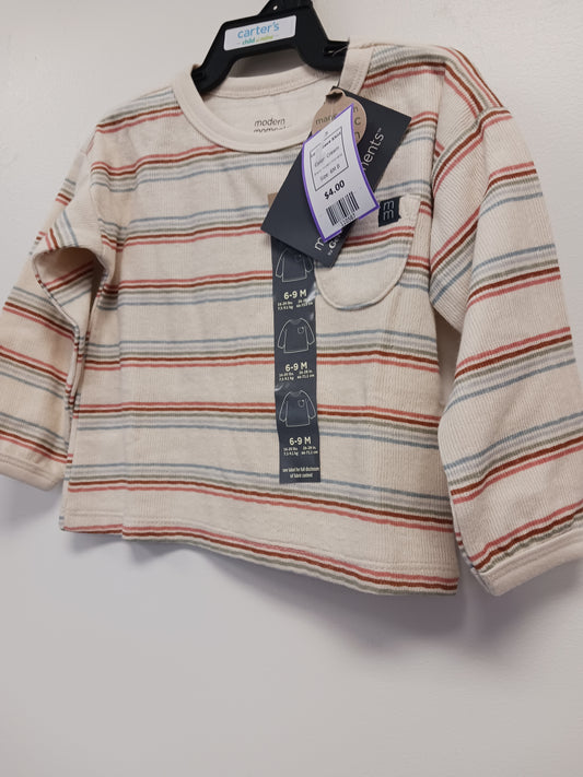 Cream Modern Moments Longsleeve Shirt, 6M B