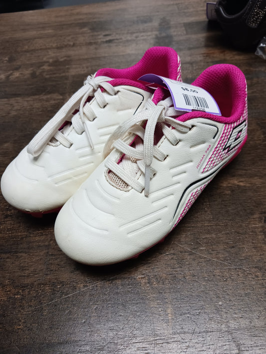 Pink/white Lotto Soccer Cleats, 10 G