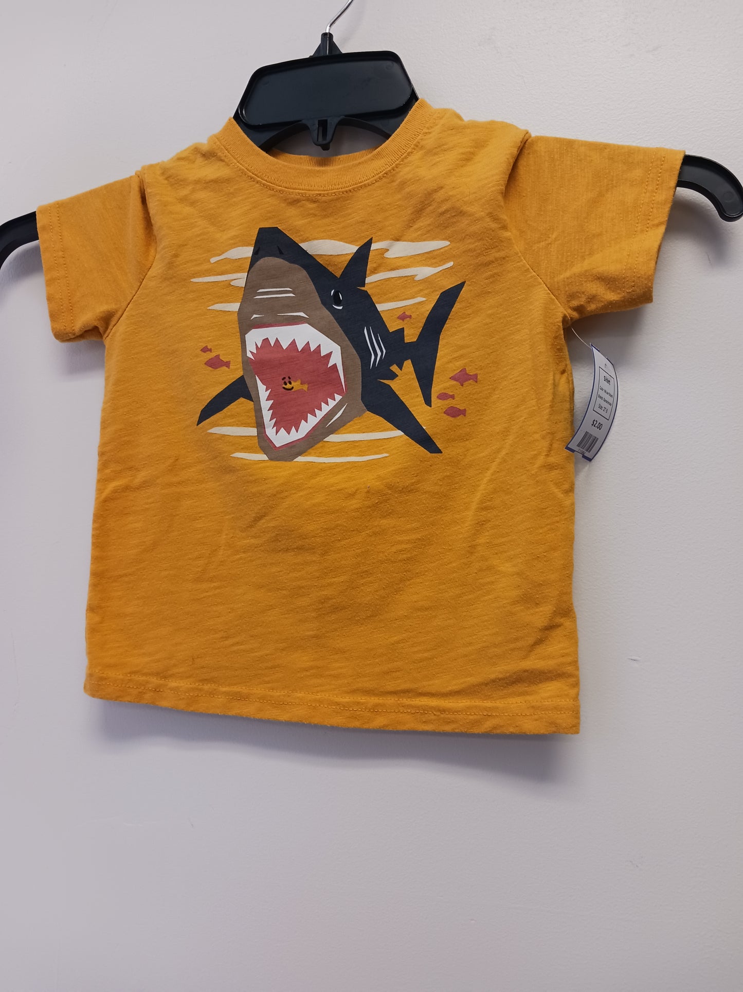Yellow Shark Garanimals Shirt, 2T B
