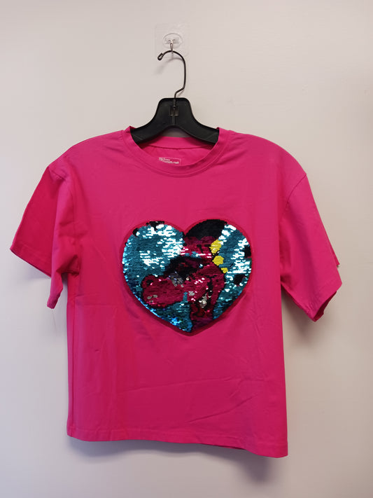 Pink Dutch Wonderland Heart Tshirt, 8 G