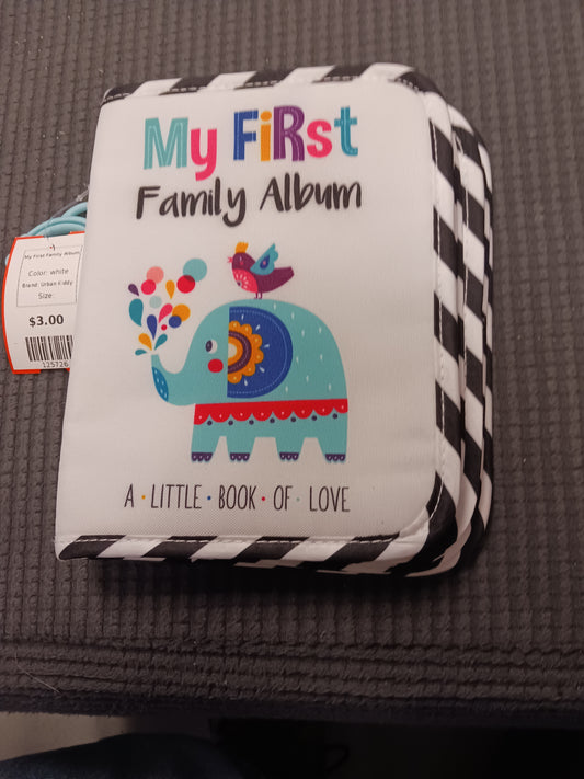 white Urban Kiddy My First Family Album