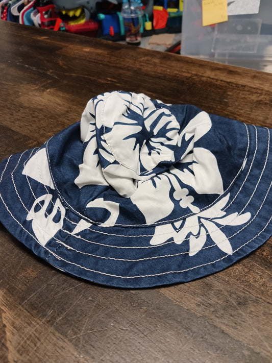 Navy/White  Sun Hat, 3M B