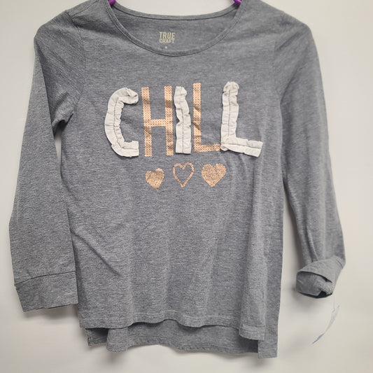 grey True Craft Long Sleeve Chill Shirt, 8 G