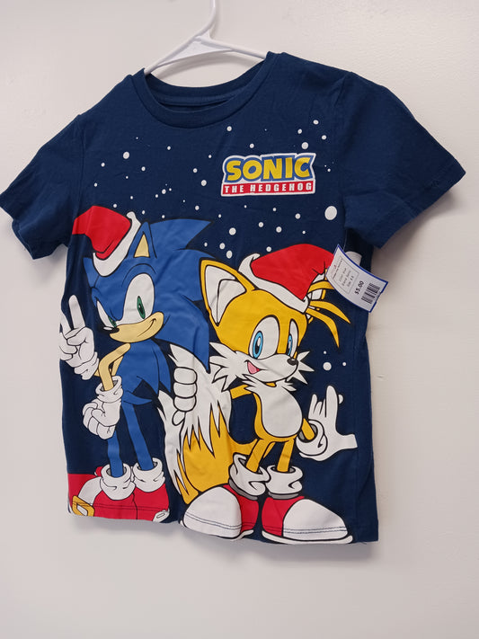 blue Sonic Hedge Hog Tshirt  6/7, 6 B