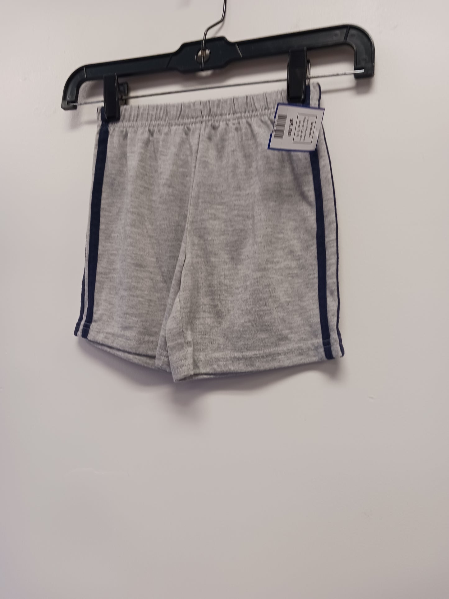 Grey/Navy Carters Shorts, 5T B