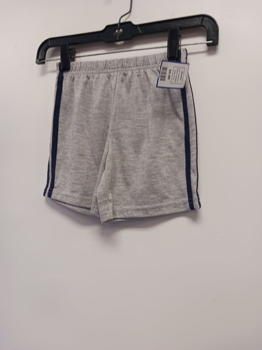 Grey/Navy Carters Shorts, 5T B