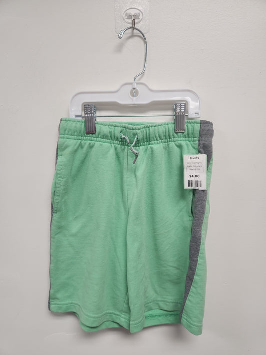 green/grey Cat & Jack Shorts, 6/7 B