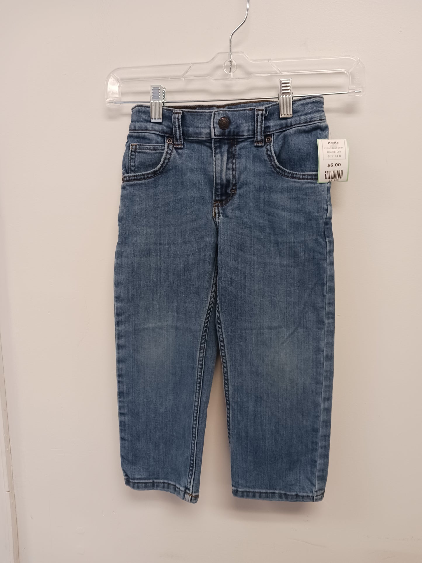 Blue Jean Lee Pants, 4T B