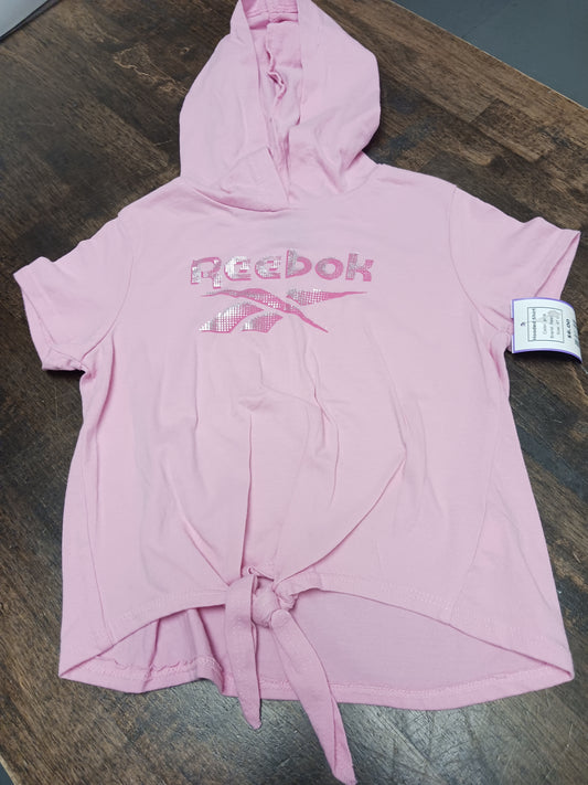 pink Reebok Hooded Shirt, 4T G
