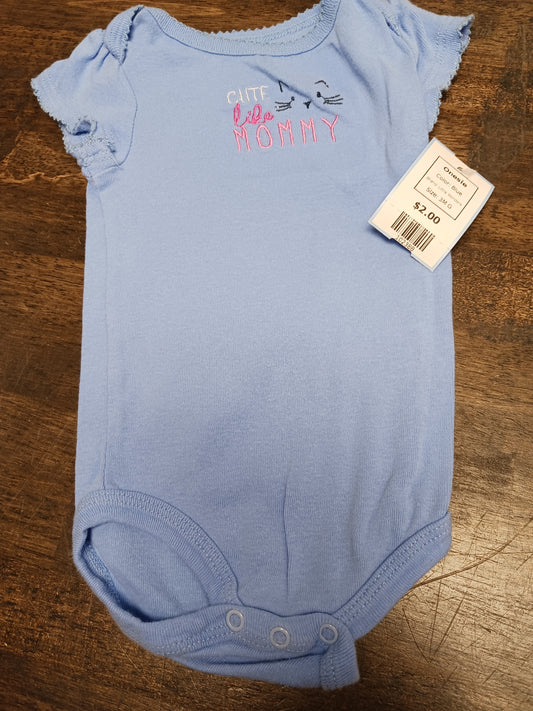 Blue Little Wonders Onesie, 3M G