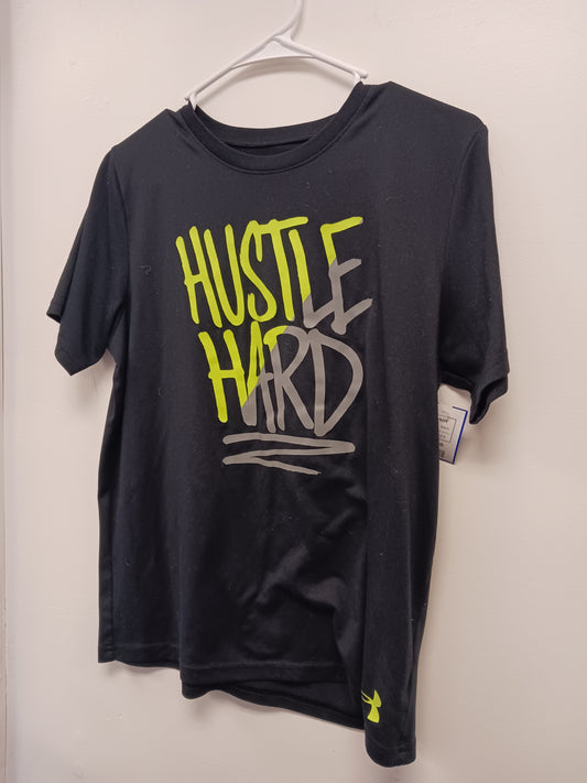 black Under Armour tshirt, 16 B