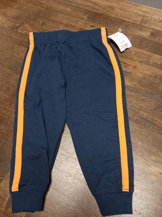 Navy/Orange Garanimals Pants, 18M B