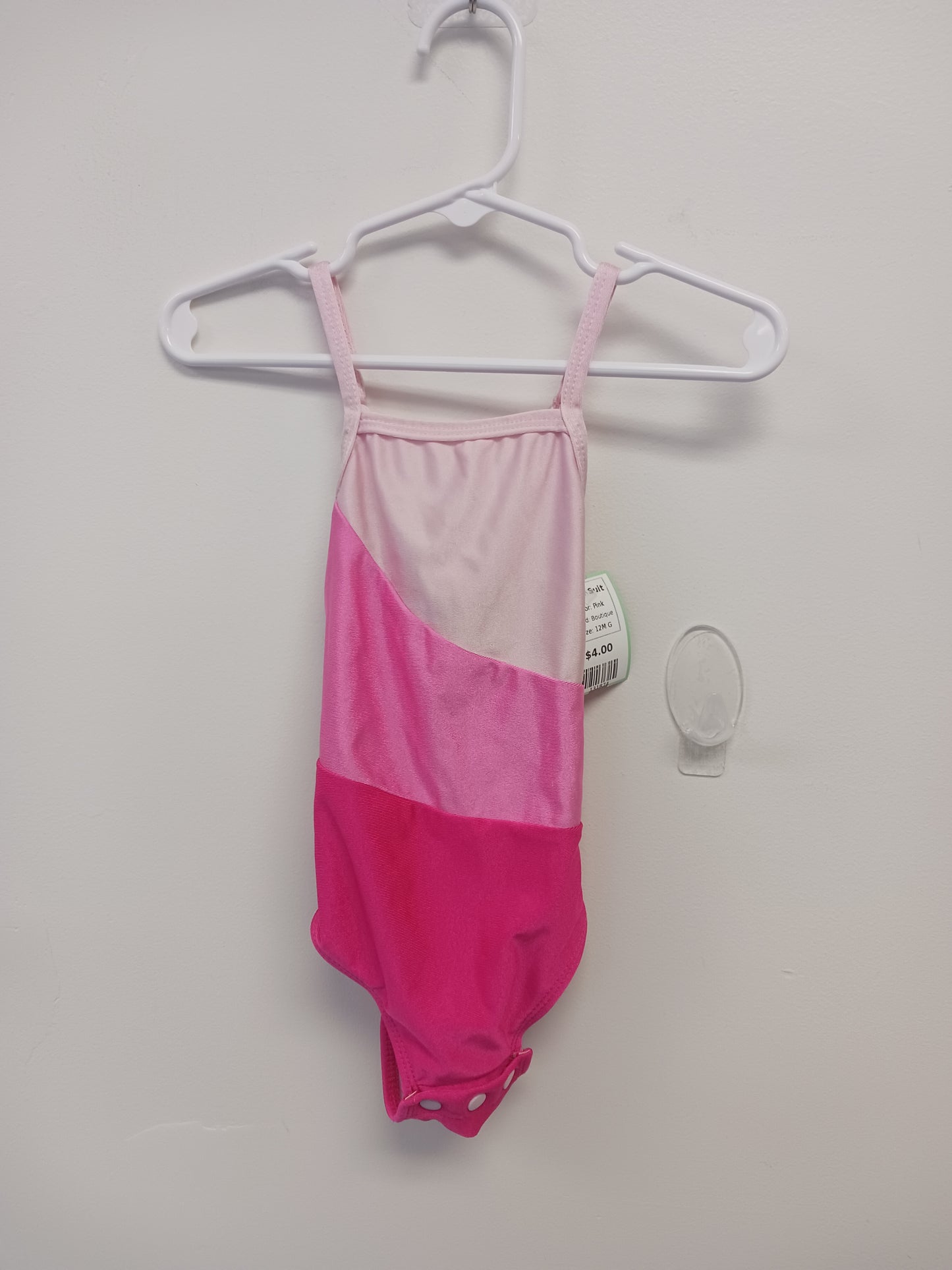 Pink Boutique Swim Suit, 12M G