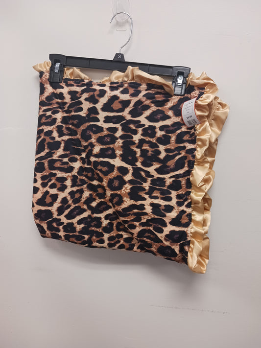 gold/brown  Cheetah Blanket