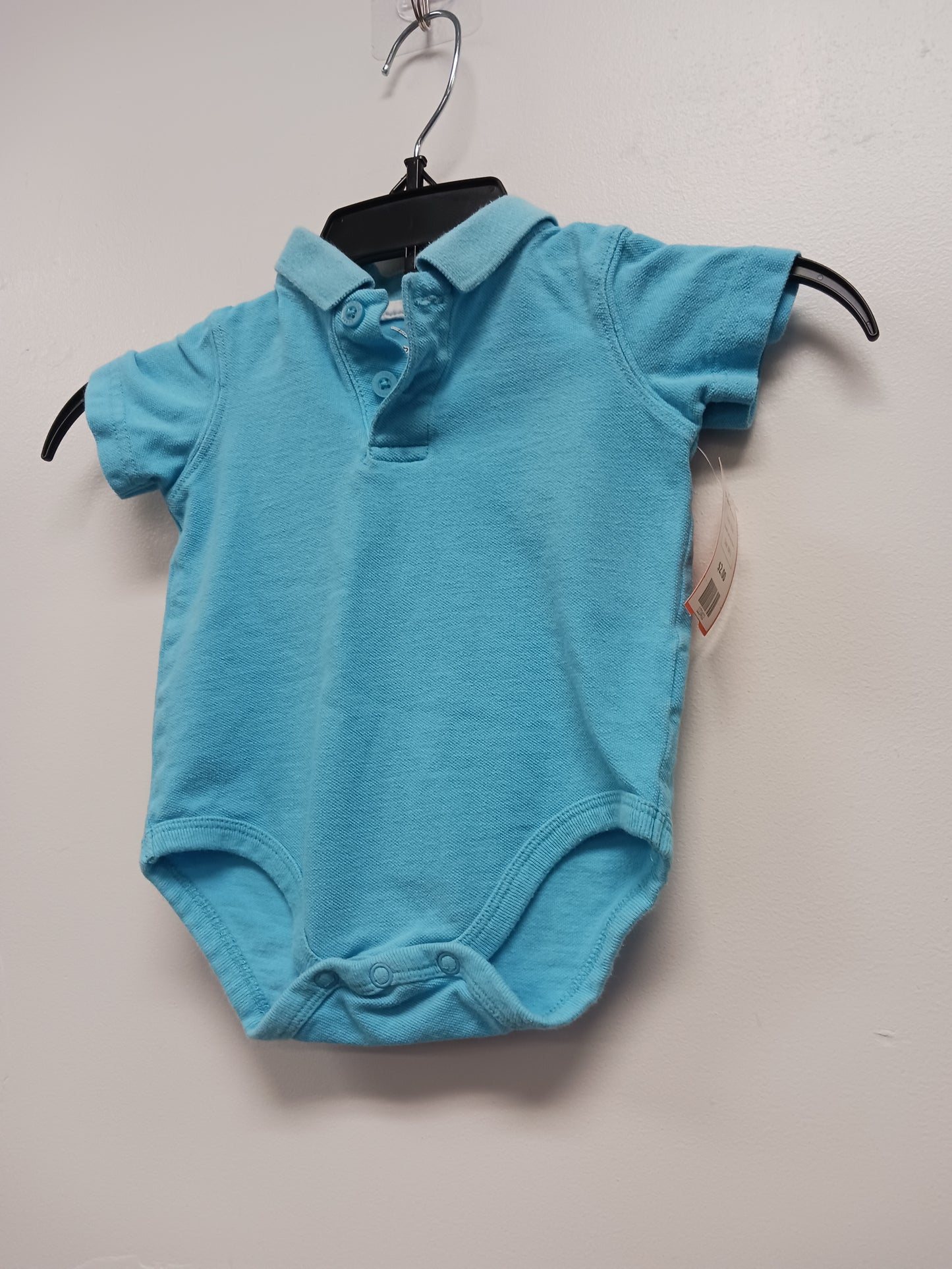Blue Jumping Bean Polo Onesie, 6M B