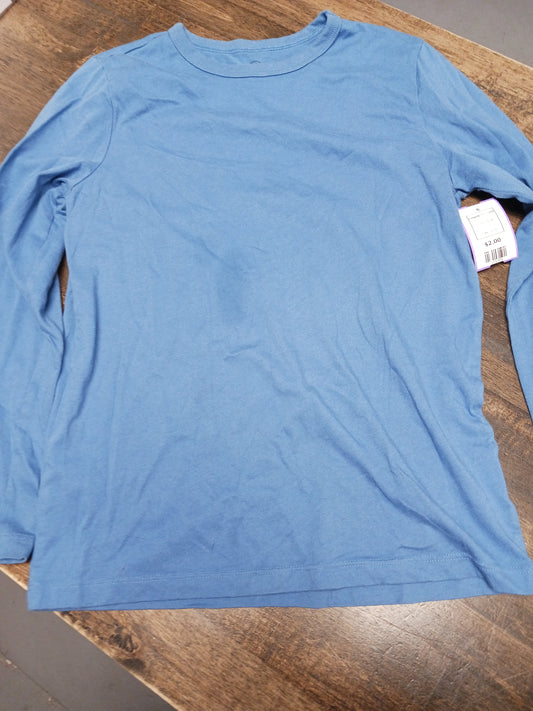 Blue Wonder Nation Longsleeve Shirt, 10 B