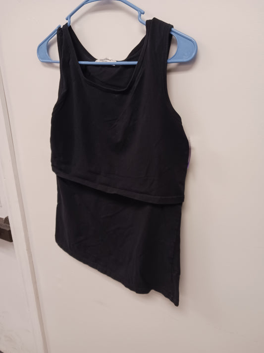 Black Bearsland Nursing Tank Top, Small